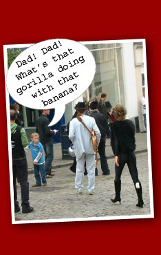 Monkey business . . . 