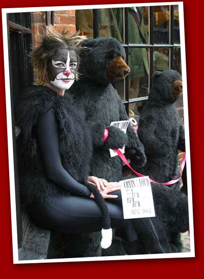 Cat escort . . . 