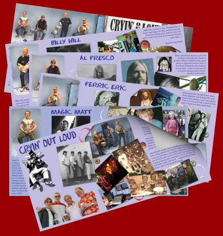 Fierce N' Dangle Booklet Spreads
